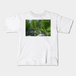 Spring on the Tweed River Kids T-Shirt